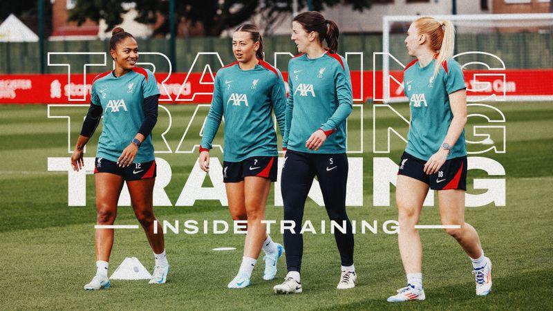 Inside Training: LFC Women prepare for Everton friendly