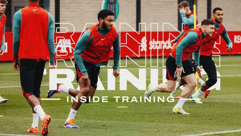Inside Training: Intense Drills & Fine Finishing ahead of Aston Villa