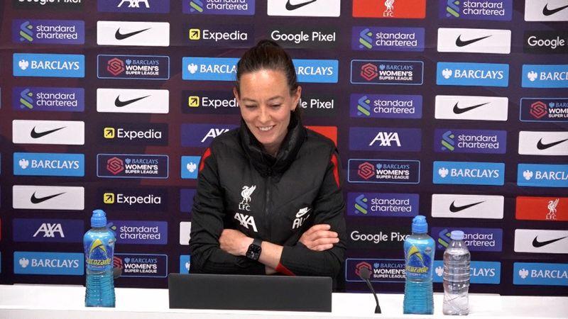 Amber Whiteley's pre-Chelsea press conference