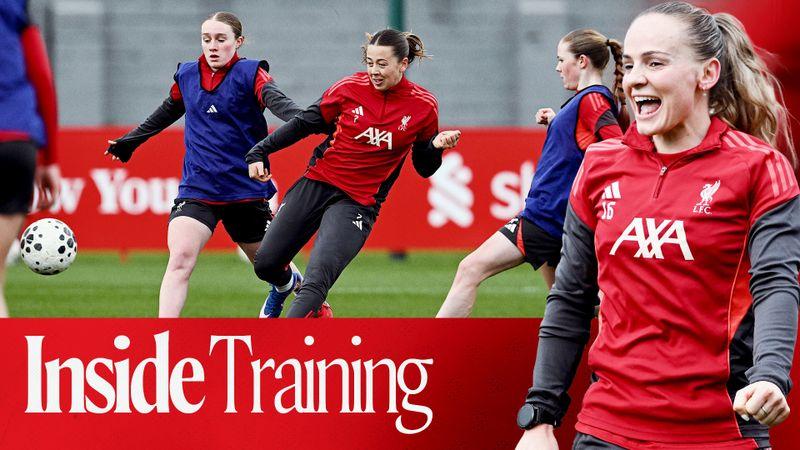 Inside Training: Reds prepare for Leicester visit