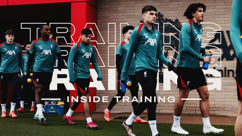 Inside Training: U21 squad join first-team players