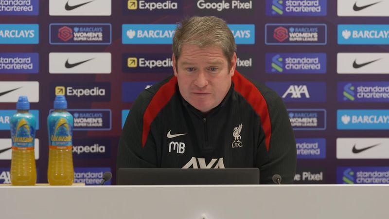 Matt Beard's pre-Tottenham Hotspur press conference
