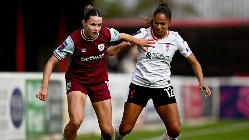 Highlights: West Ham 1-1 Liverpool Women